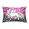 Unicorn & Garden Butterflies Design by Kayomi Harai Outdoor Printed Pillow